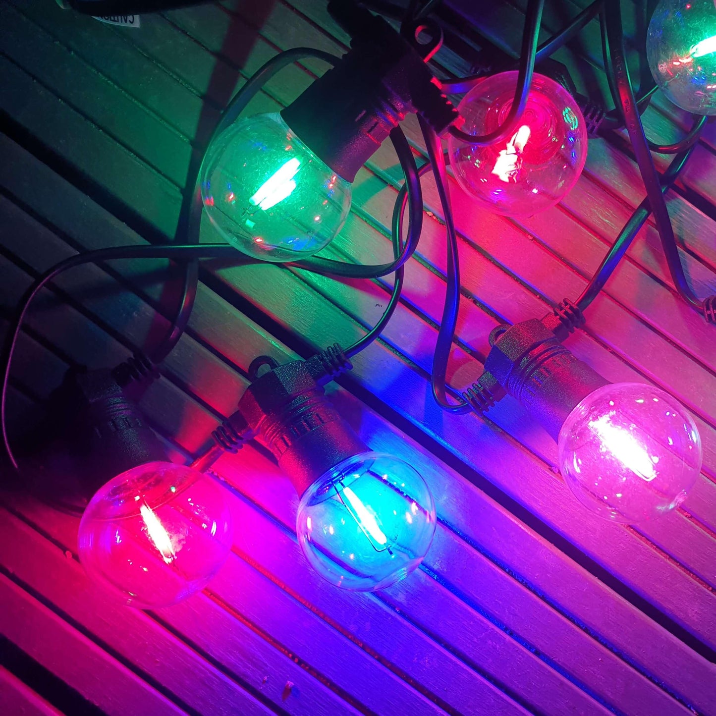 52M / 170FT Super Festoon Multi-Colour Festive Outdoor Connectable LED String Lights