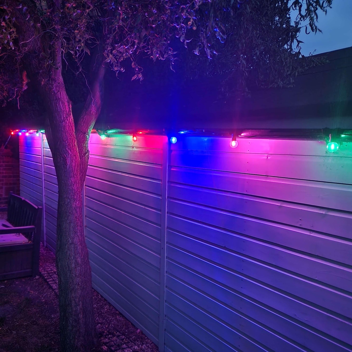 52M / 170FT Super Festoon Multi-Colour Festive Outdoor Connectable LED String Lights