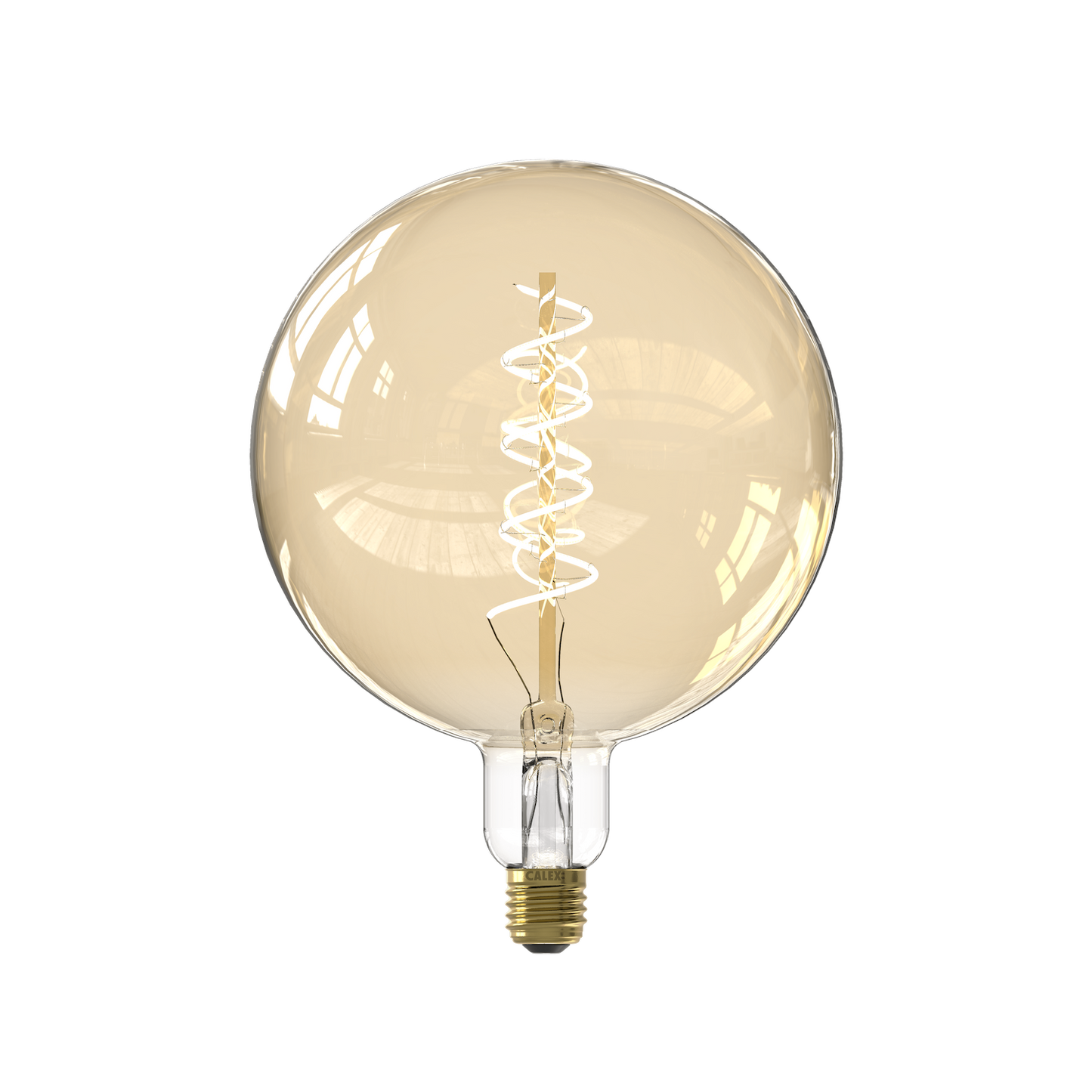 Calex Smart LED Bulb - E27 - Filament - G200 - Gold - Warm White - 7W
