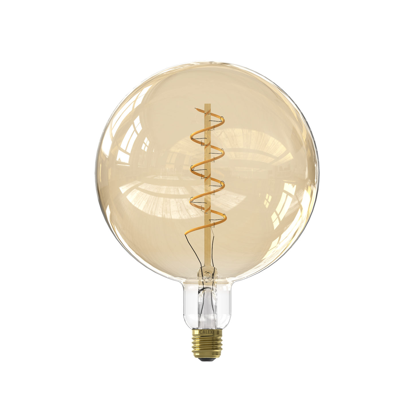 Calex Smart LED Bulb - E27 - Filament - G200 - Gold - Warm White - 7W