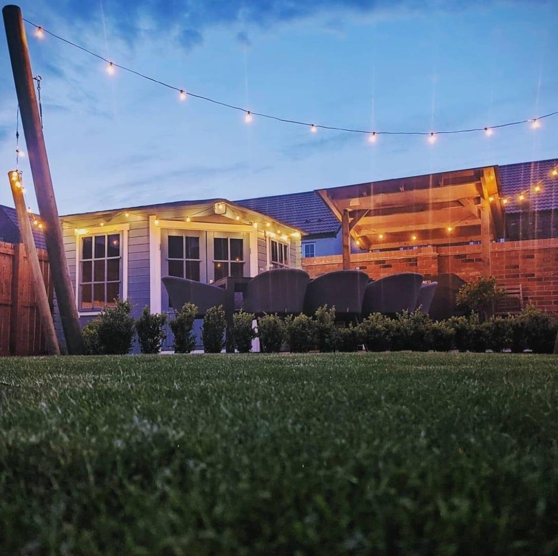 52M / 170FT Super Festoon Warm White Outdoor Plug-in Connectable LED String Lights