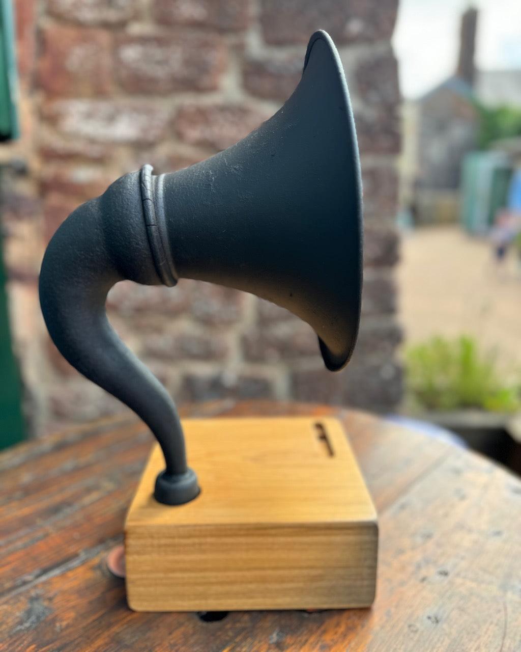 Amplificateur acoustique de klaxon de haut-parleur de phonographe pour téléphones intelligents