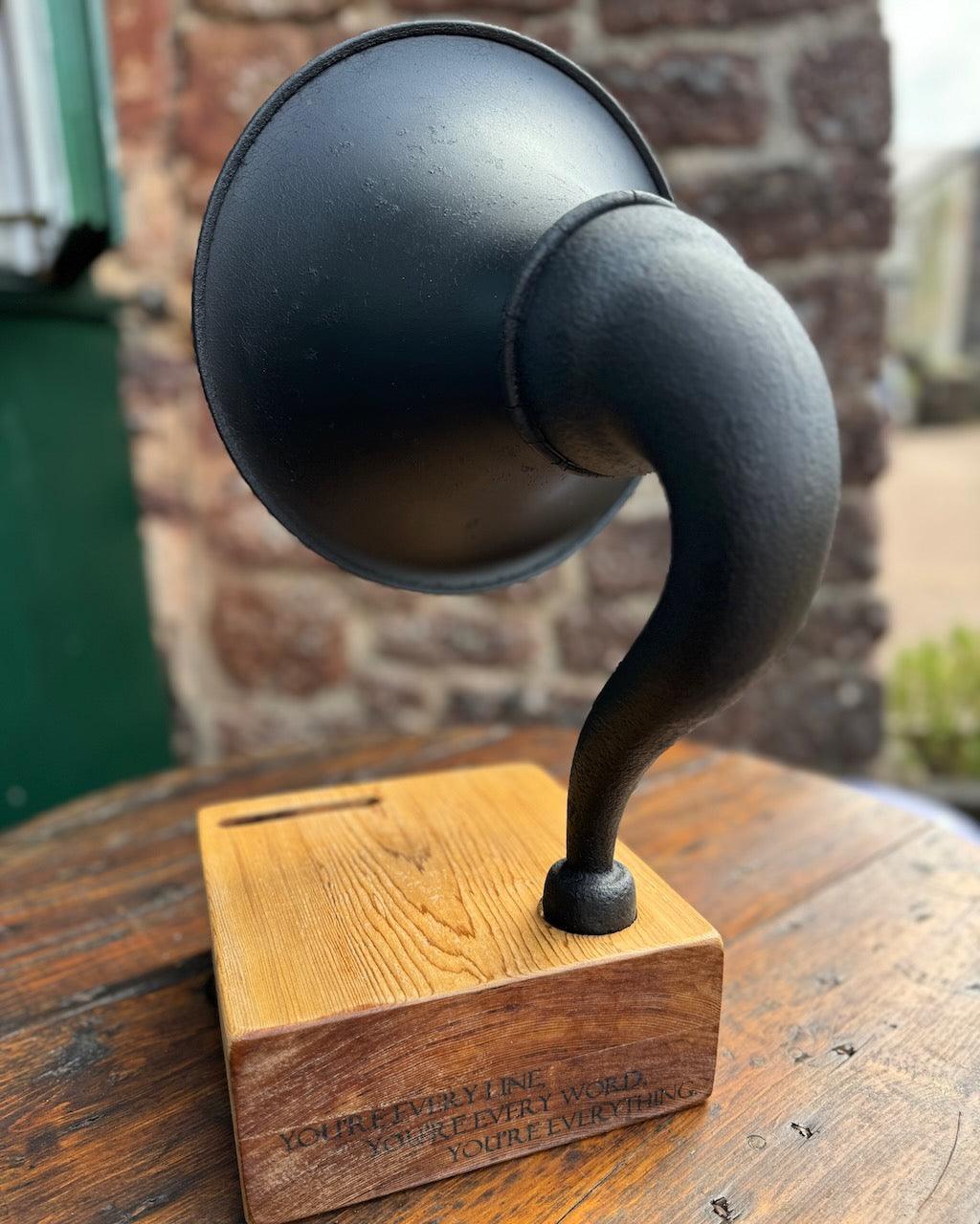 Amplificateur acoustique de klaxon de haut-parleur de phonographe pour téléphones intelligents