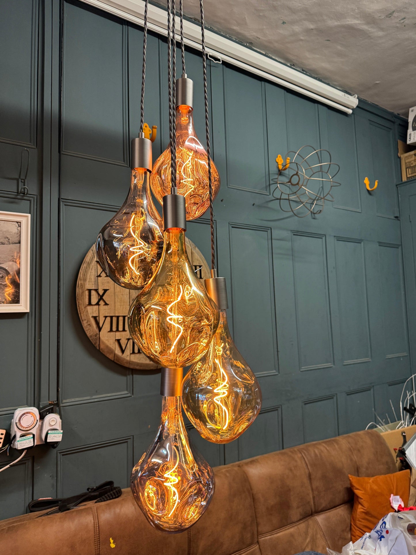 Dreifache Evo Cluster Pendelleuchte