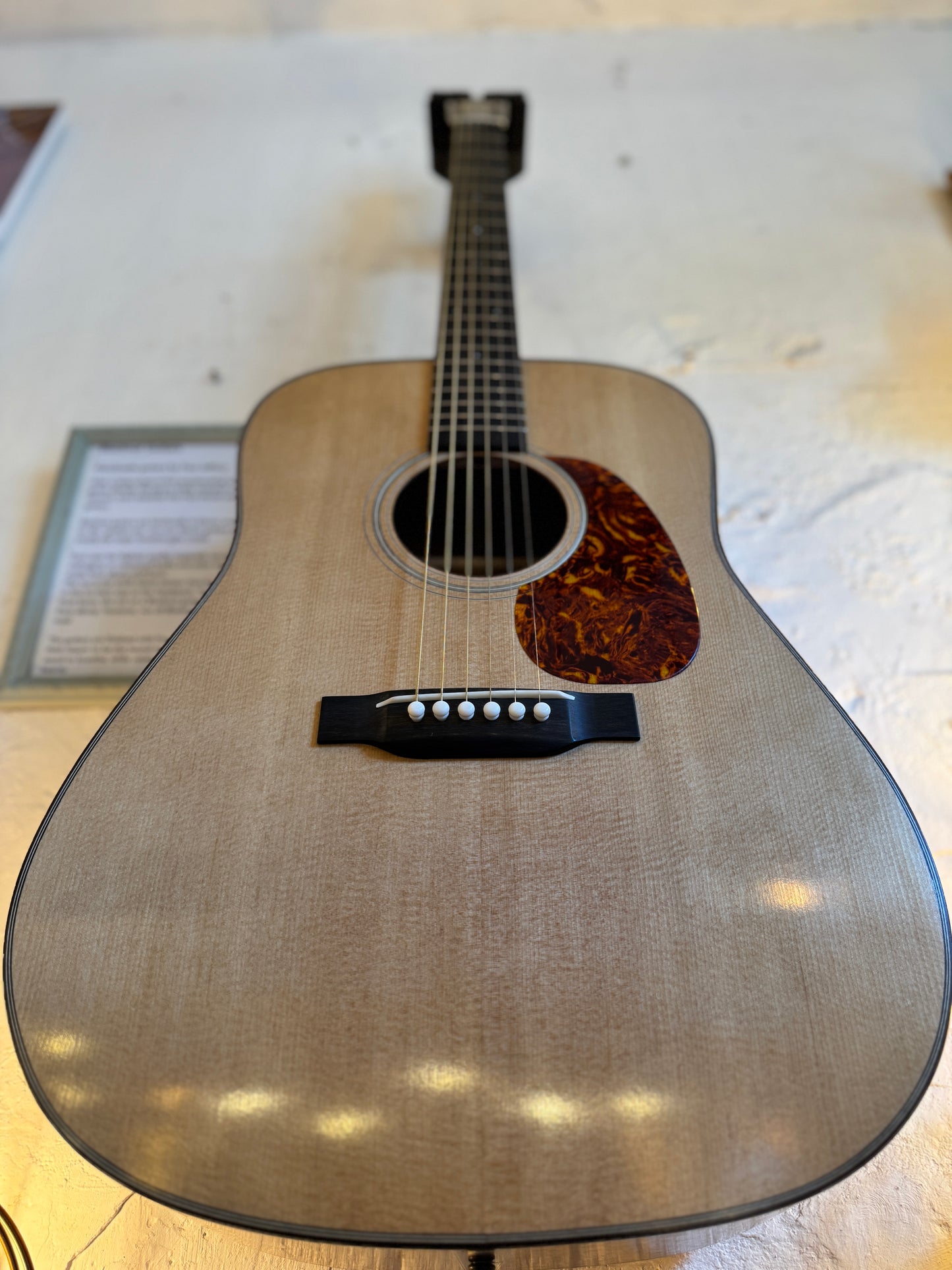 Dreadnought Guitar Hand Made by Paul Jeffrey Blacknut Guitars