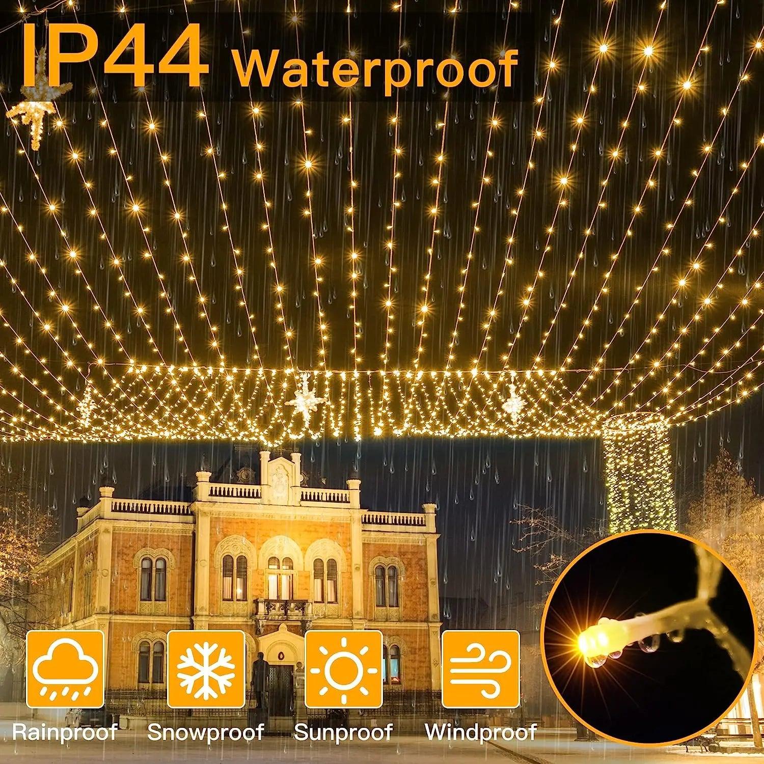 IP44 waterproof outdoor fairy lights