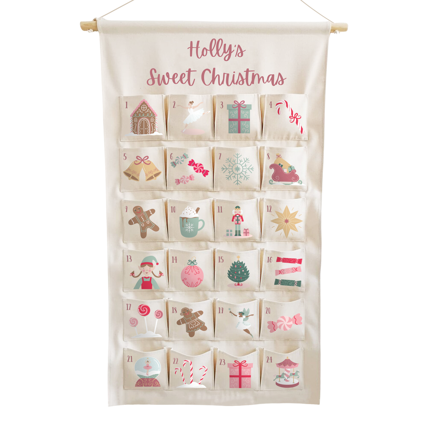 My Sweet Christmas - Personalised Christmas Calendar