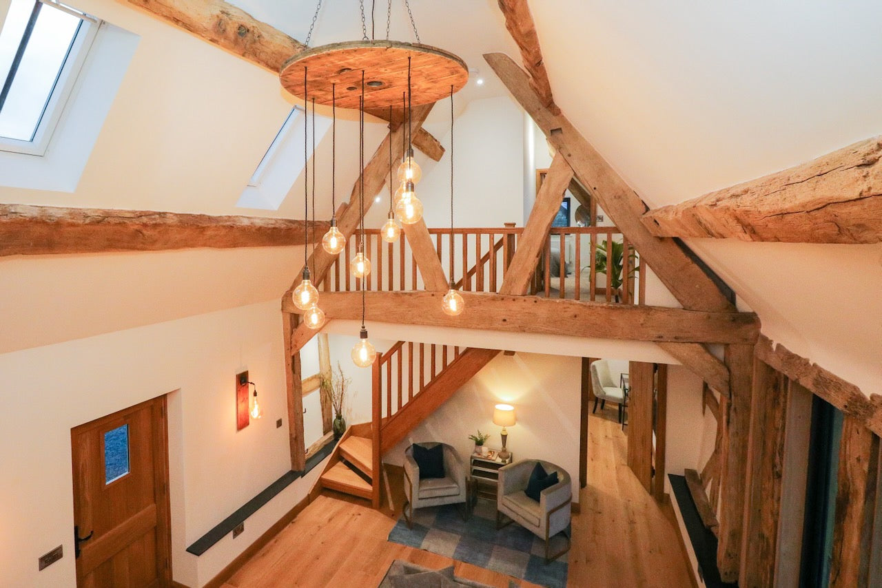 Handcrafted lighting Devon