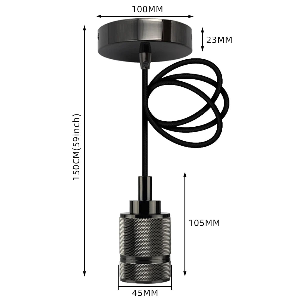 Swirl Gold LED Not Dimmable