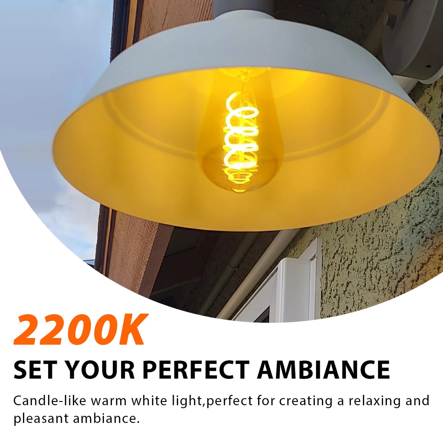 Spiral Filament LED Light Bulbs