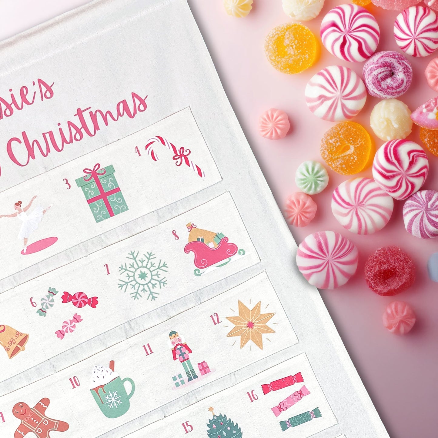 My Sweet Christmas - Personalised Christmas Calendar