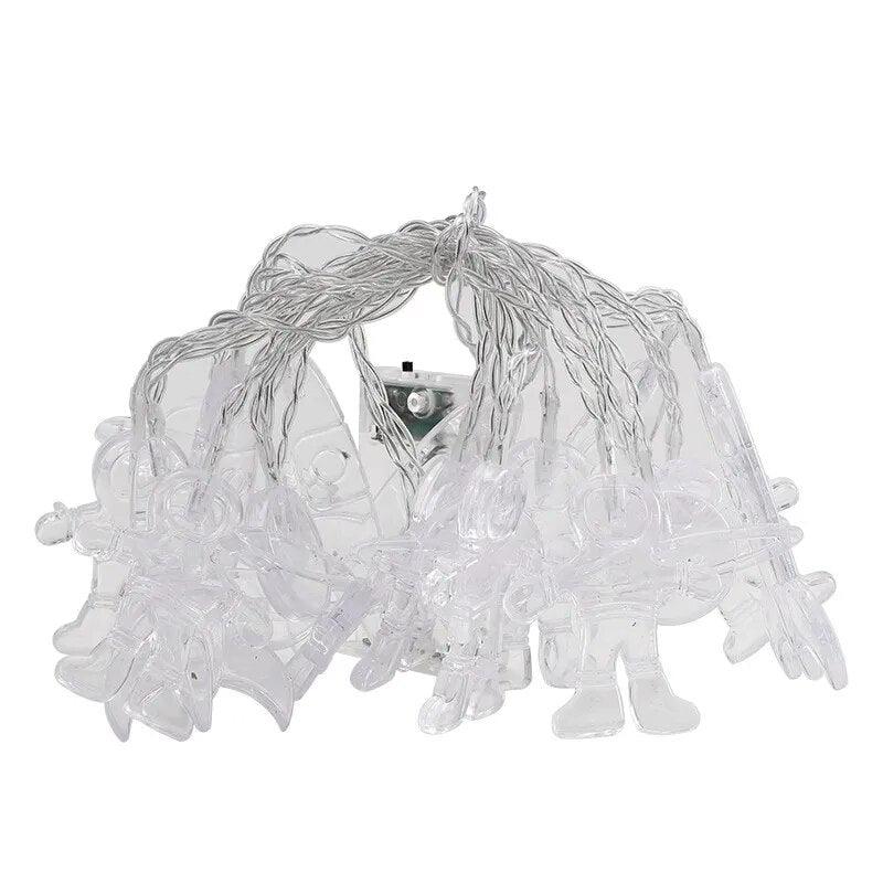 Astronaut Galaxy Space Panda Copper Wire LED String Light Indoor Bedroom Home Decoration Fairy Tale Lights Battery Powered - MooBoo Home