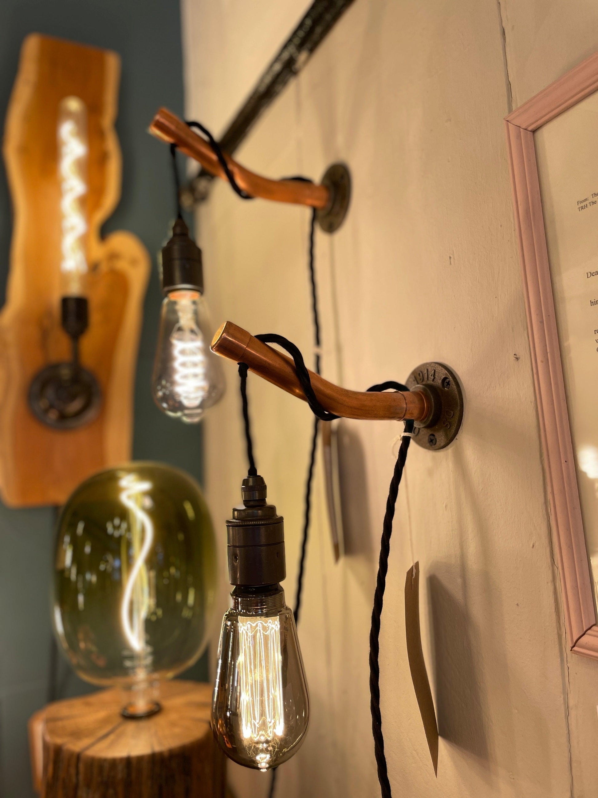 Copper Wall Light - MooBoo Home