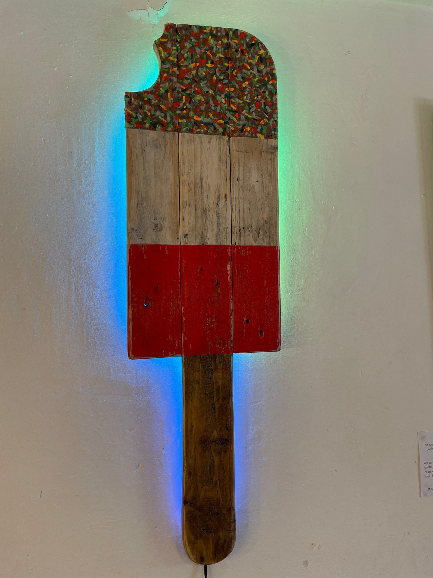 Fab Lolly Colour Changing LED Wall Light - MooBoo Home