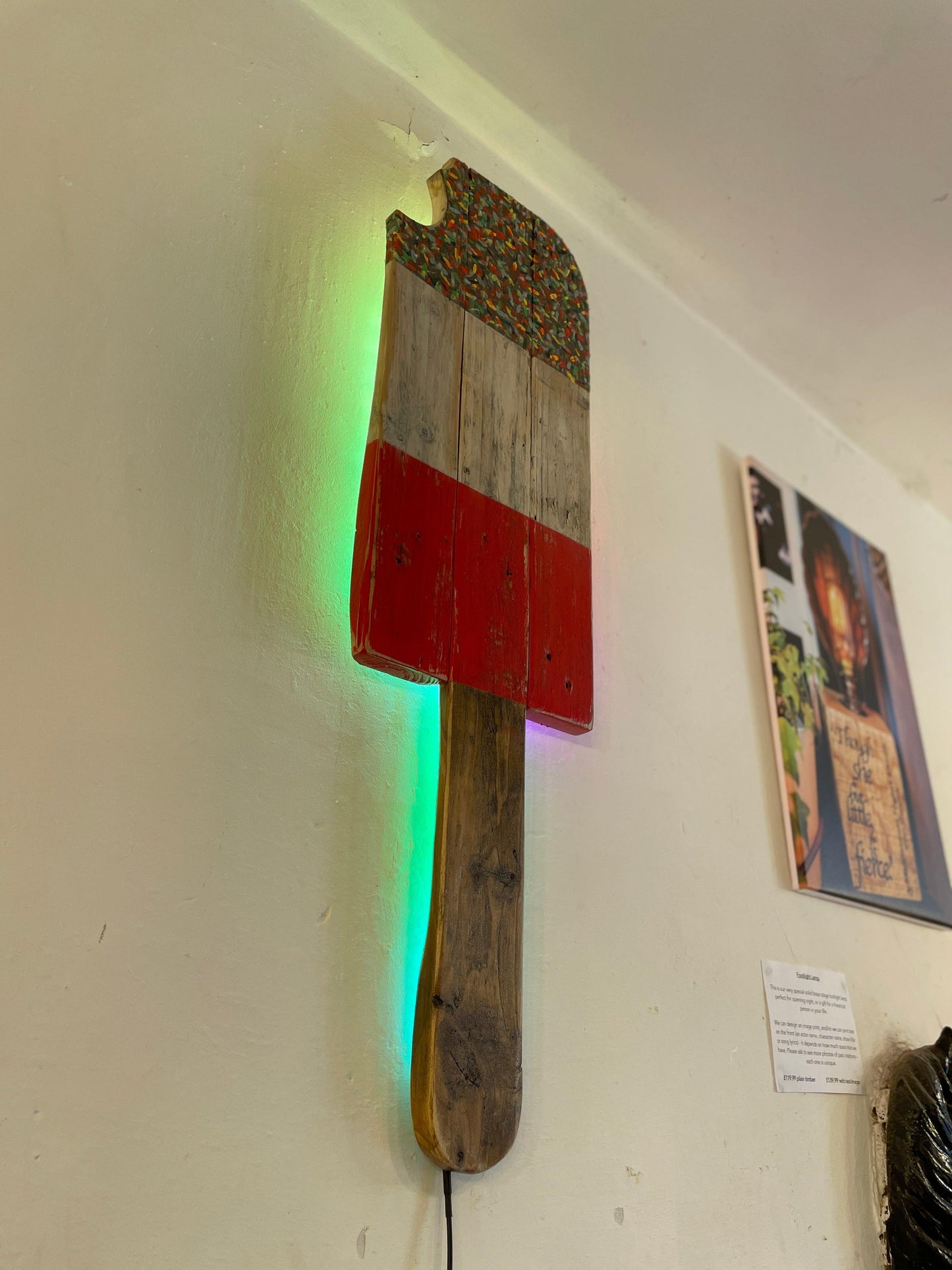 Fab Lolly Colour Changing LED Wall Light - MooBoo Home