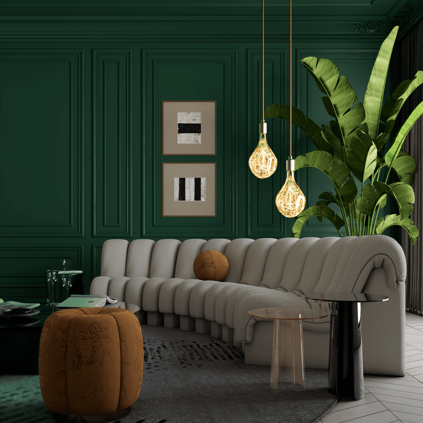 Organic Evo Flamboyant Deep Green