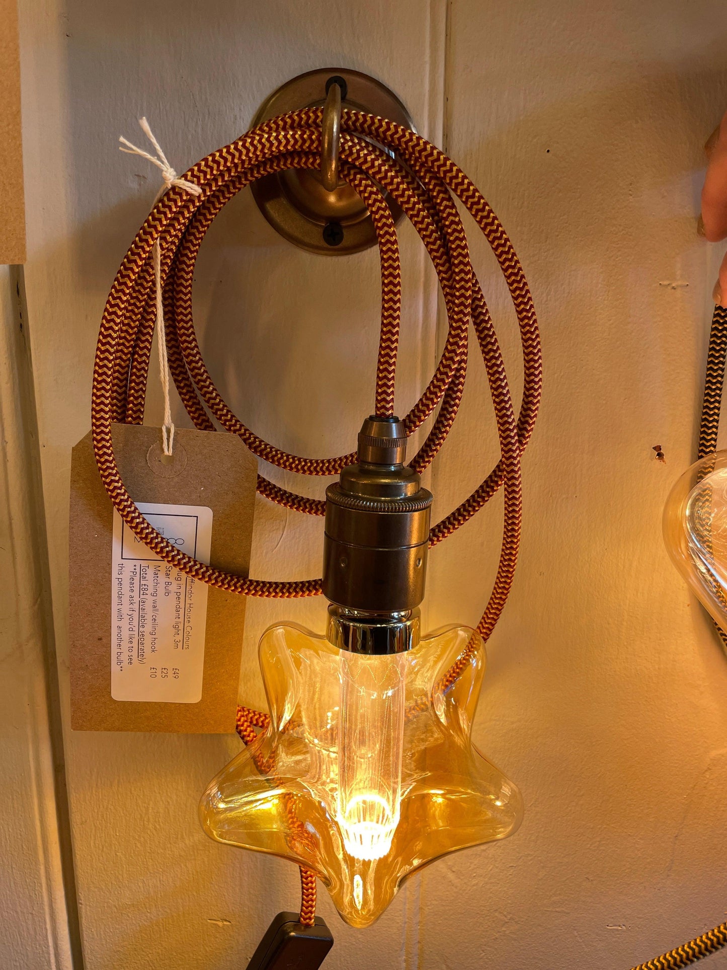 Gryffindor Plug in Pendant Cable Set - MooBoo Home