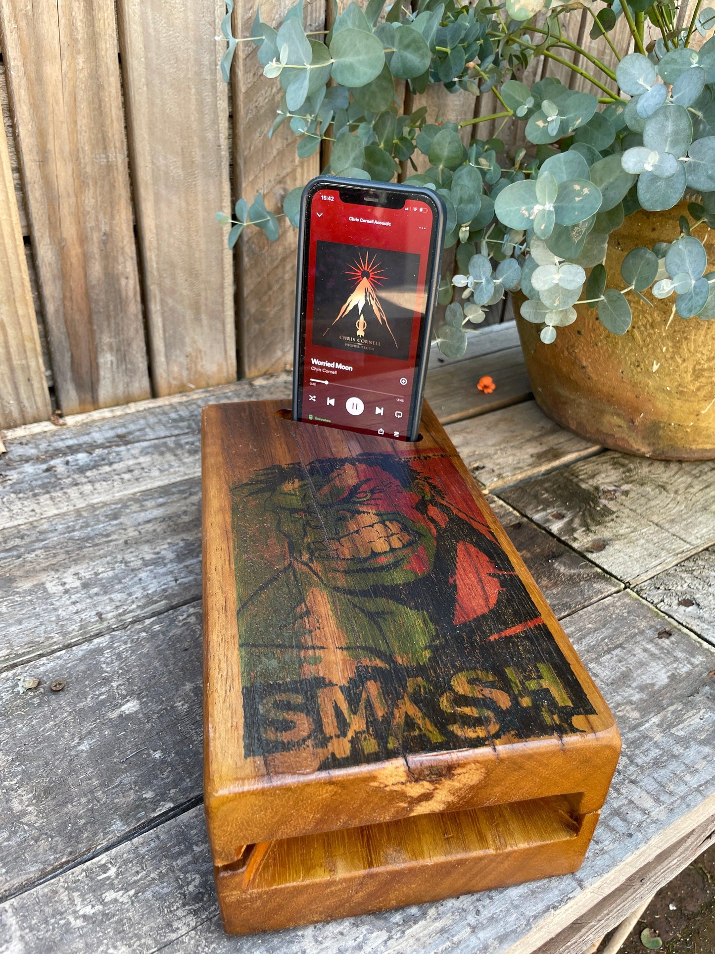 Hulk Smash Acoustic Speaker for smart phones - MooBoo Home