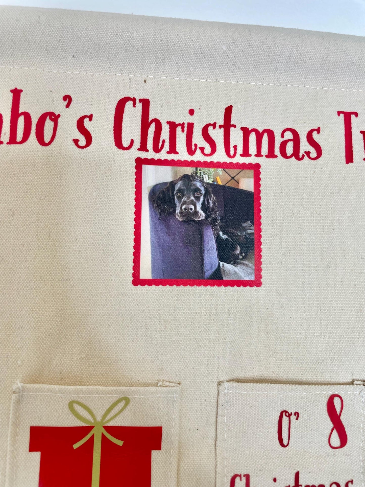 Pets Personalised Handmade Christmas Treats Advent Calendar