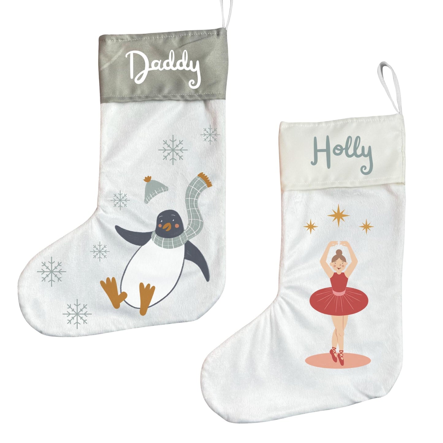 Personalised Christmas Stocking Christmas Countdown