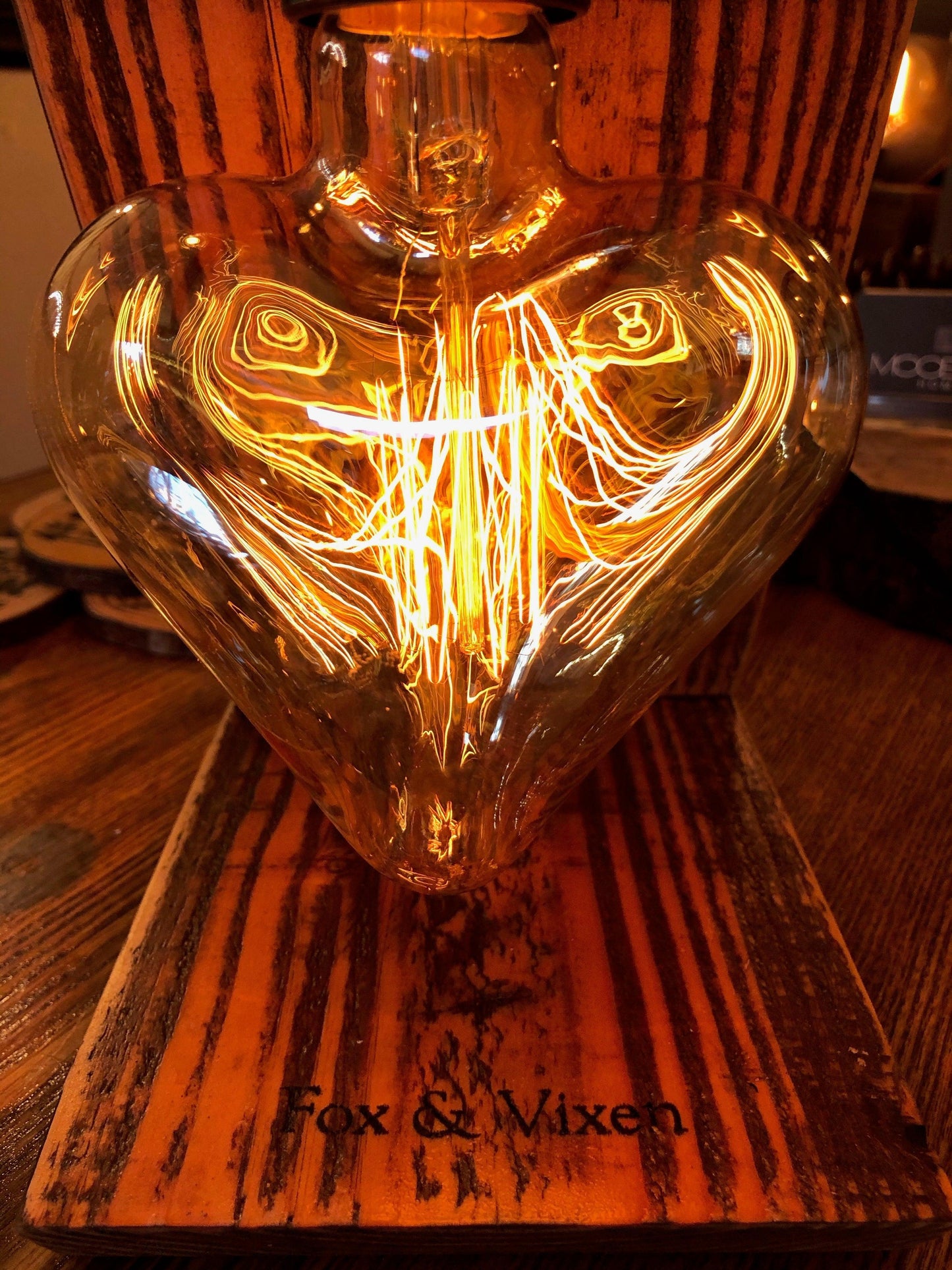 Love Heart 'Angel' Table Lamp - made to order, personalised - MooBoo Home