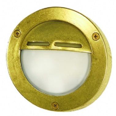 Moretti Luce Polished Brass Round Bulkhead - MooBoo Home