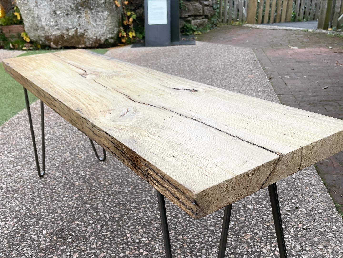 Reclaimed Plymouth Dry Dock Oak Table - MooBoo Home