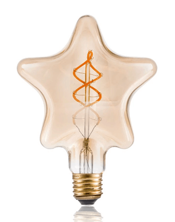 Star Bulb LED Amber - MooBoo Home