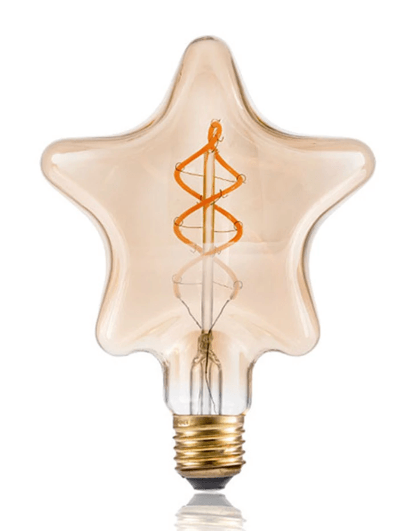 Star Bulb LED Amber - MooBoo Home