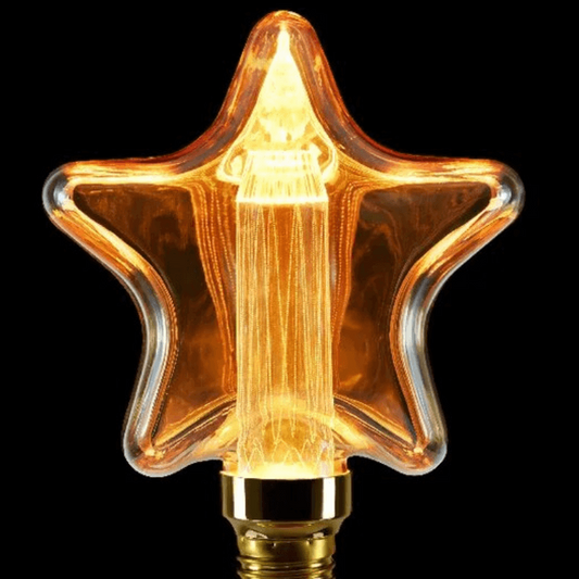 Star Bulb LED Crown Amber - MooBoo Home