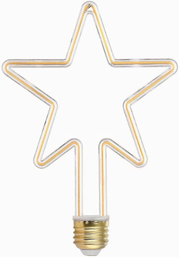 Star Bulb LED Milky