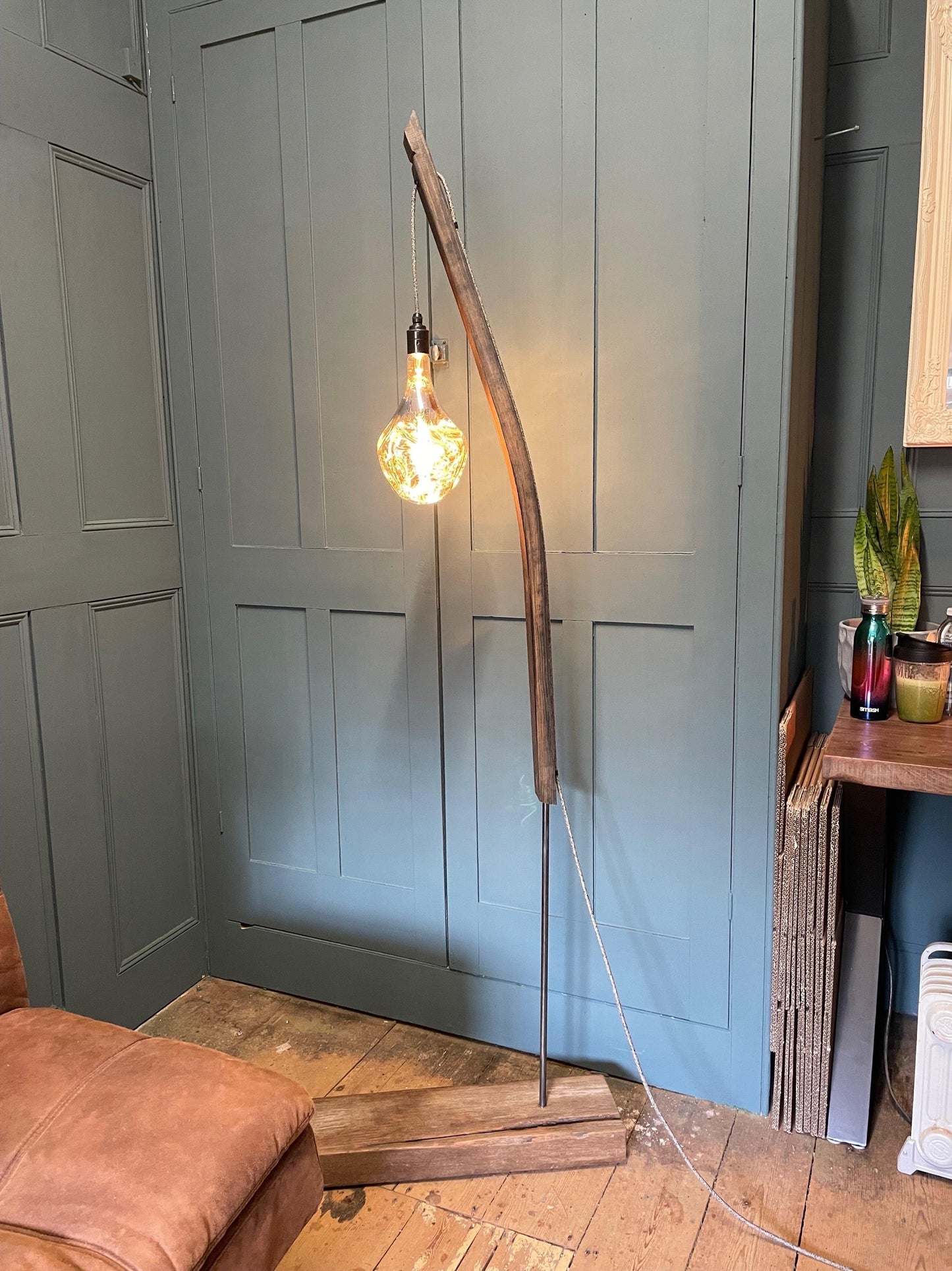 Whiskey Stave Standard Lamp - MooBoo Home