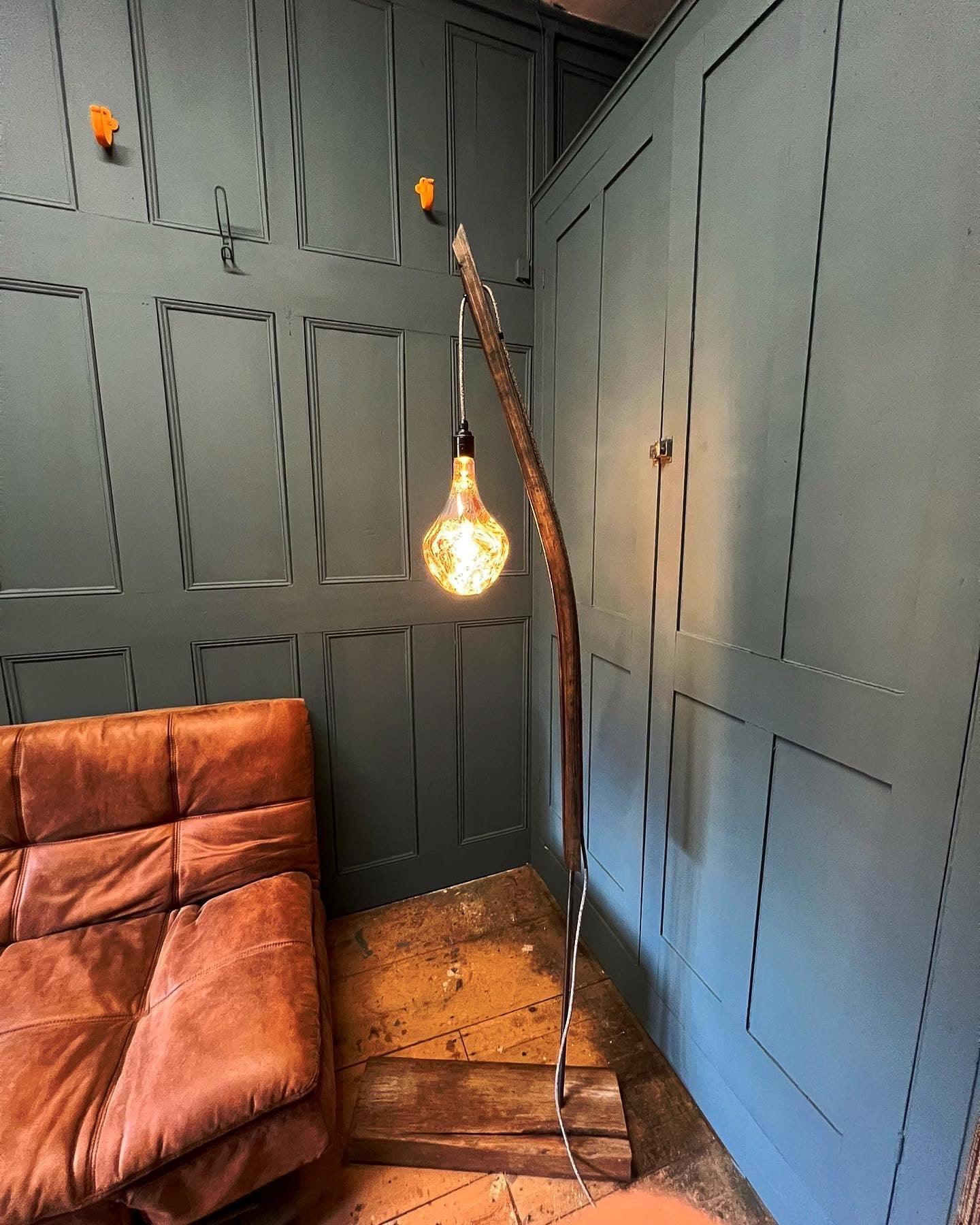 Whiskey Stave Standard Lamp - MooBoo Home