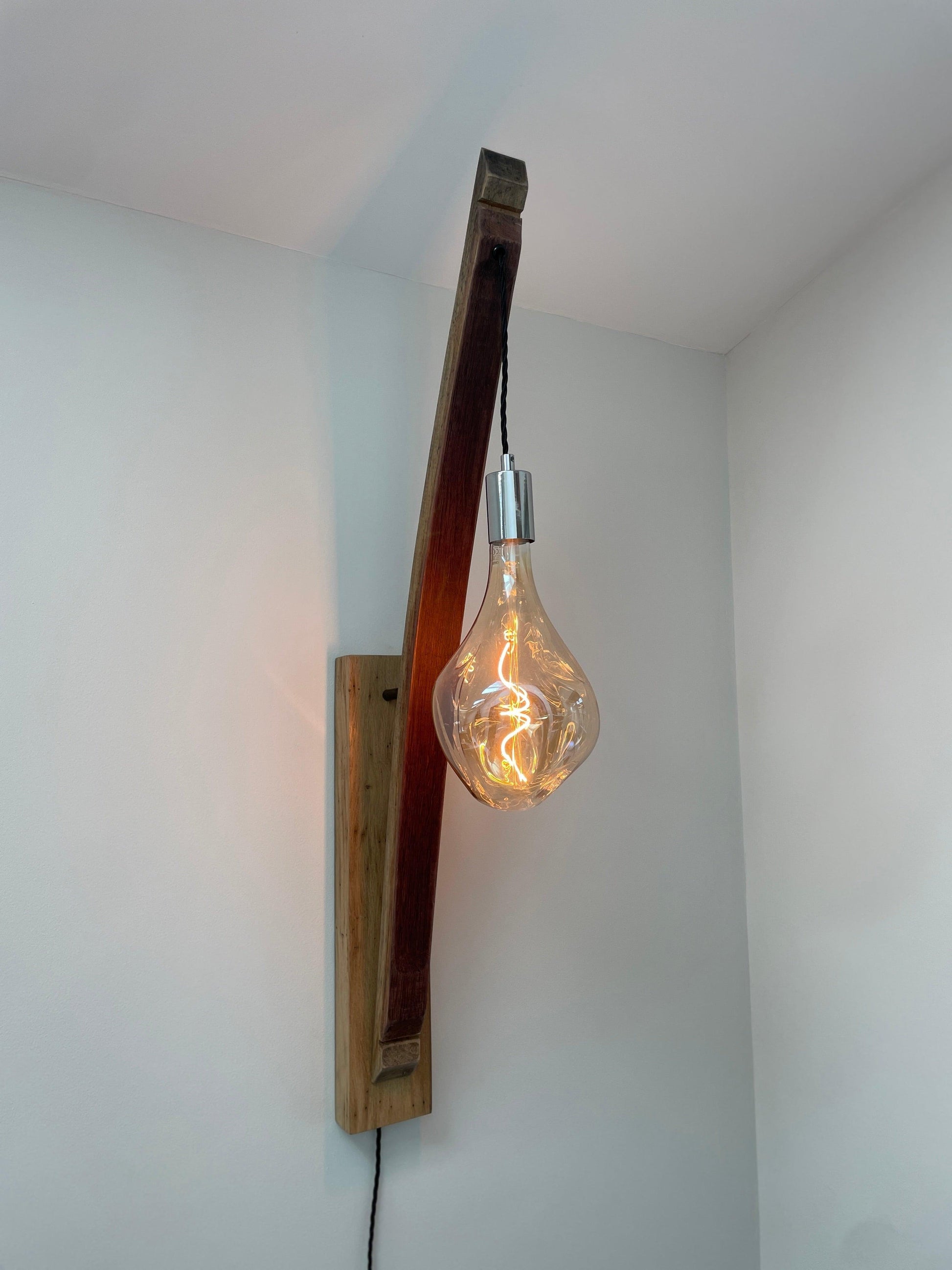 Whiskey Stave Wall Light - MooBoo Home