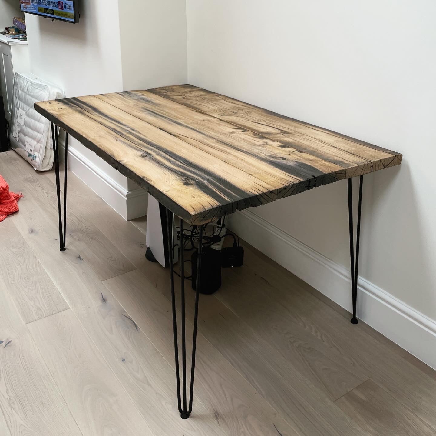 Reclaimed Plymouth Dry Dock Oak Table - Made to Measure