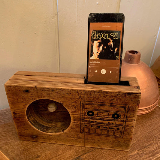 80's Tape Deck Style Acoustic Speaker - MooBoo Home