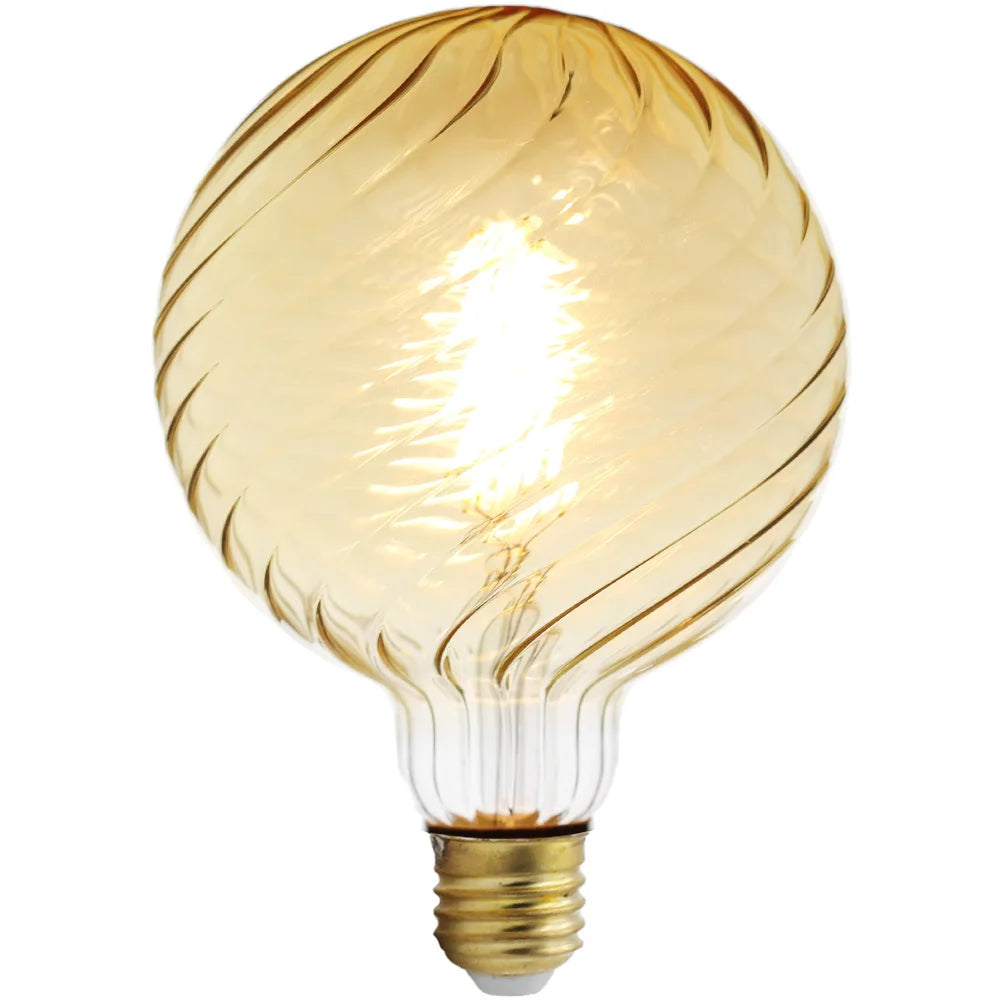 Swirl Gold LED Not Dimmable