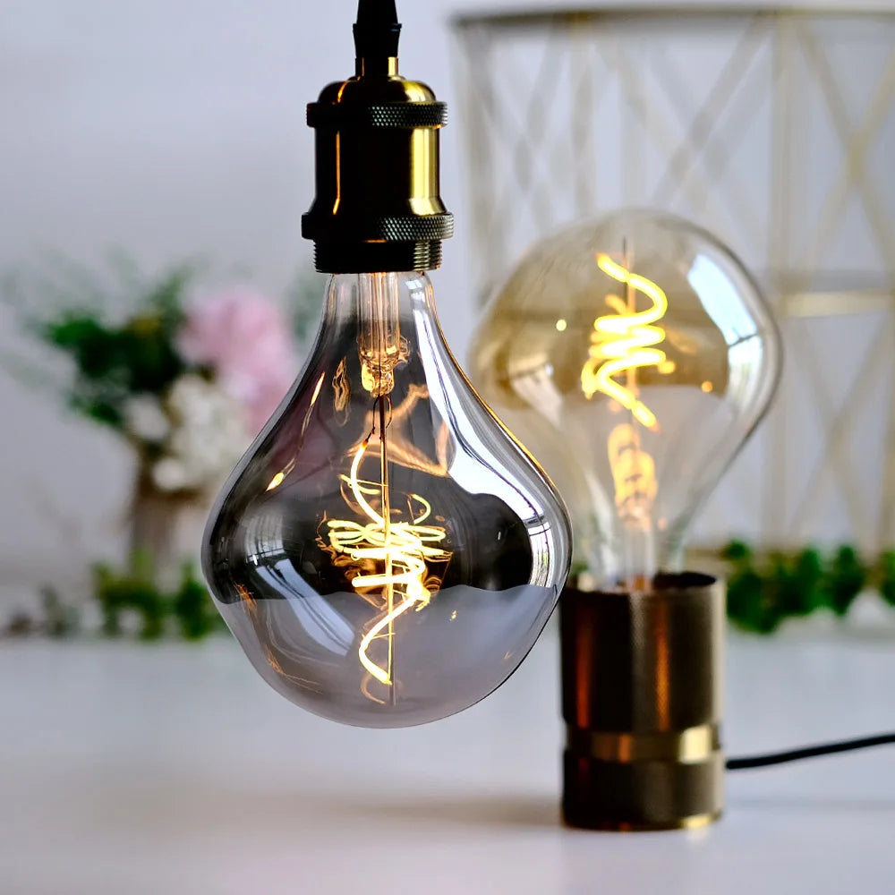 Alien LED Bulb 110V Amber/Smoke