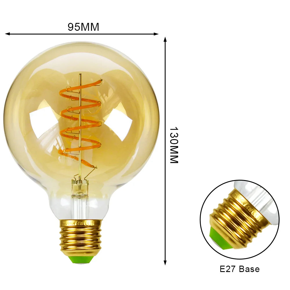 G95 Spiral LED Dimmable 110V