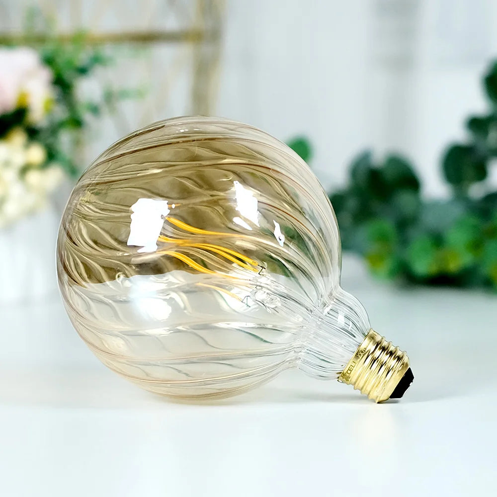 Swirl Gold LED Not Dimmable