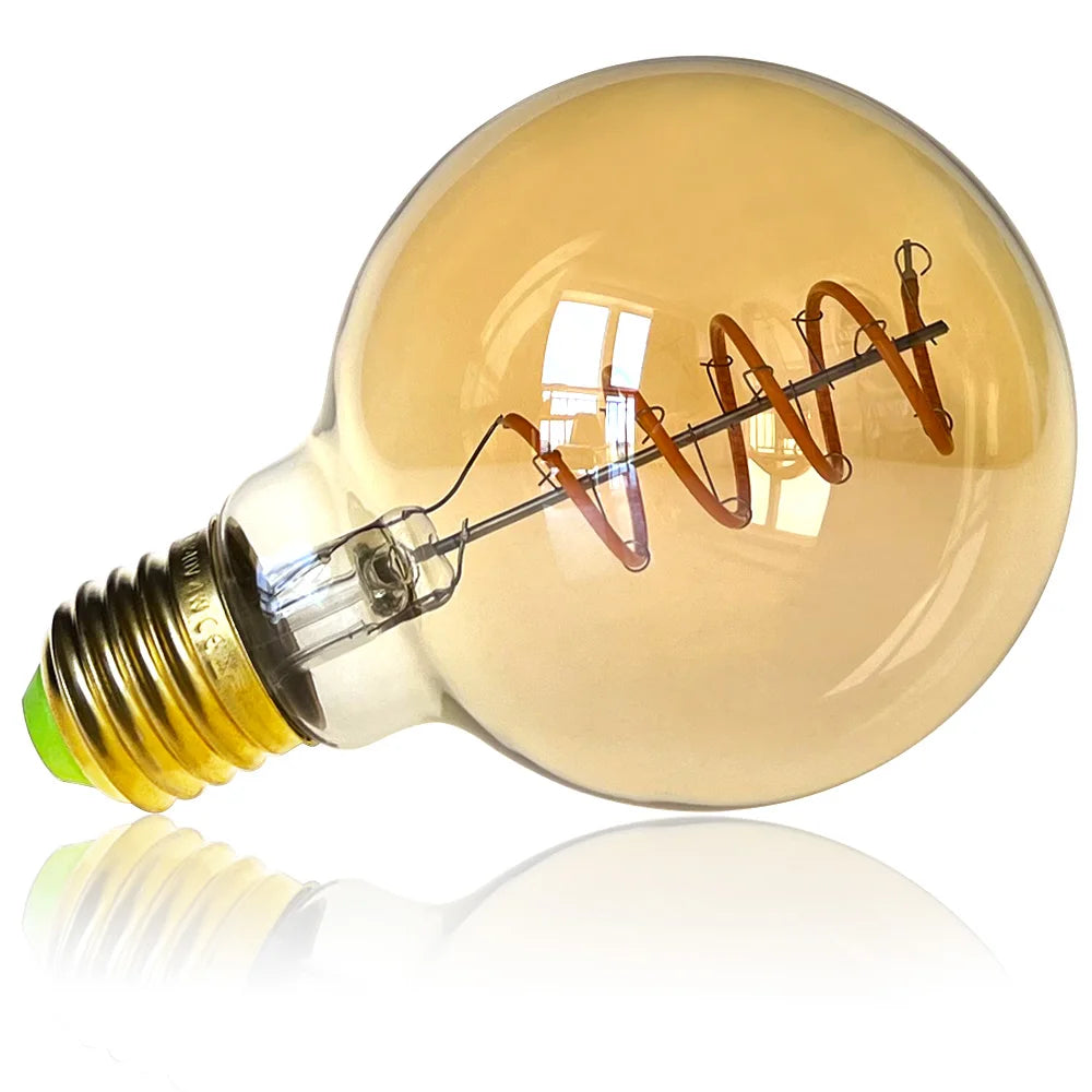 G80 Spiral LED Bulb 2 Pack