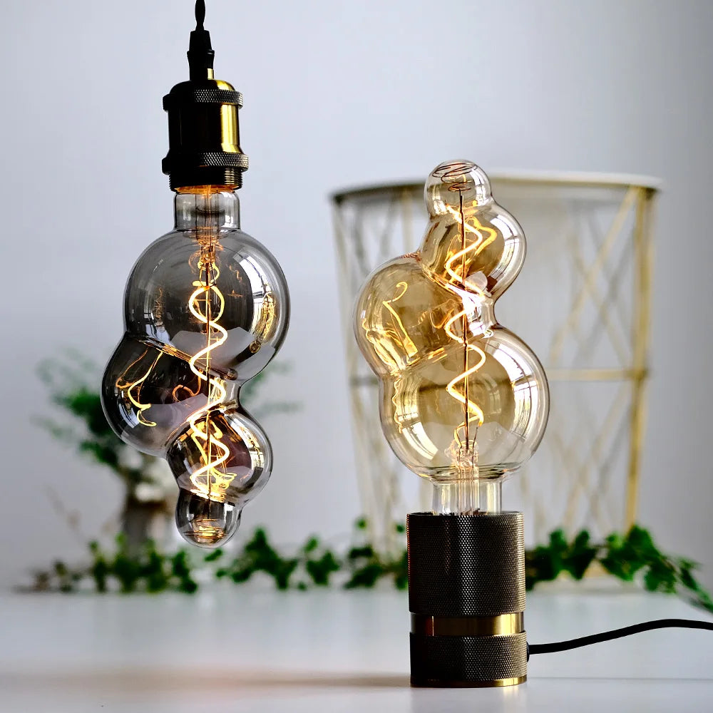 Bubble Dimmable 10V E26 Filament Decorative LED Light Bulb