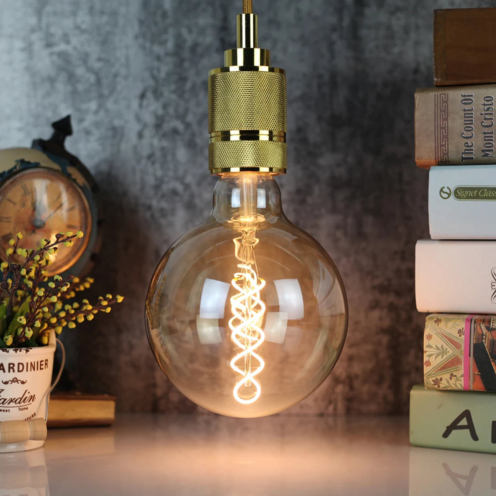 Large Globe G125 Dimmable 110V LED Light Bulb