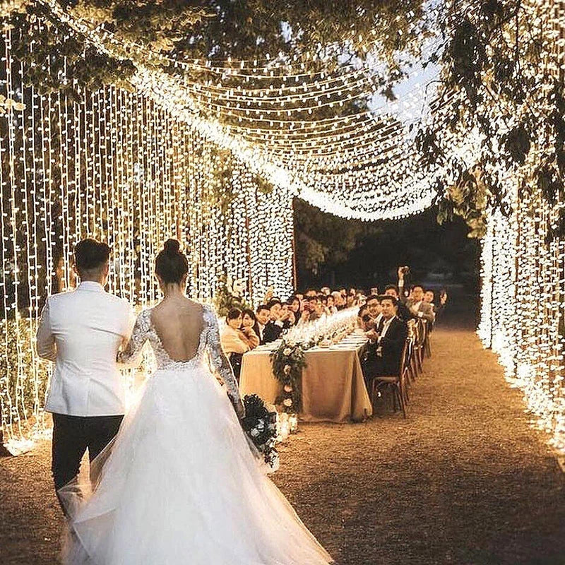 10M-100M Christmas Lights Outdoor LED Fairy String Lights