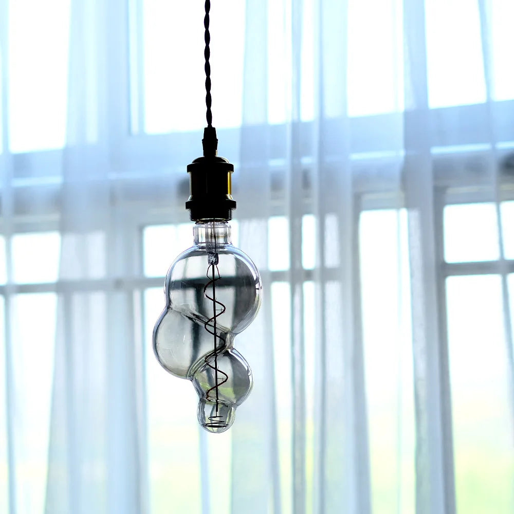 Bubble Dimmable 10V E26 Filament Decorative LED Light Bulb