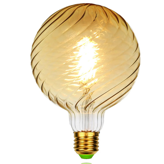 Swirl Gold LED Not Dimmable