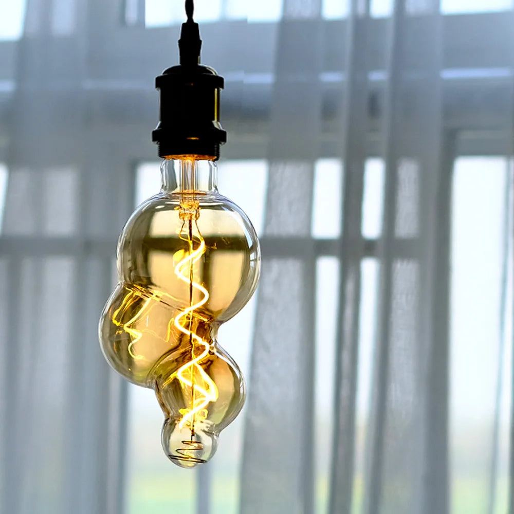 Bubble Dimmable 10V E26 Filament Decorative LED Light Bulb