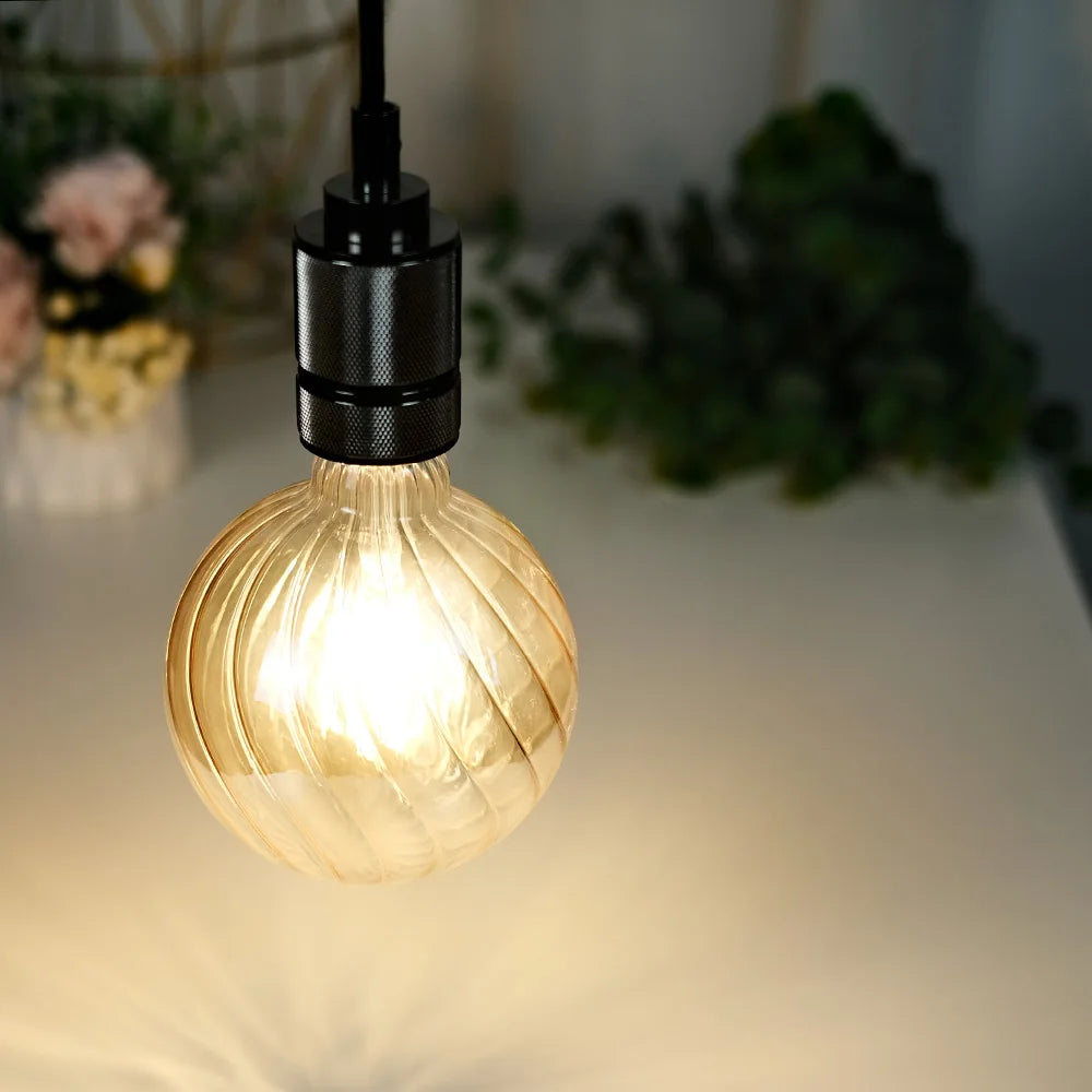 Swirl Gold LED Not Dimmable