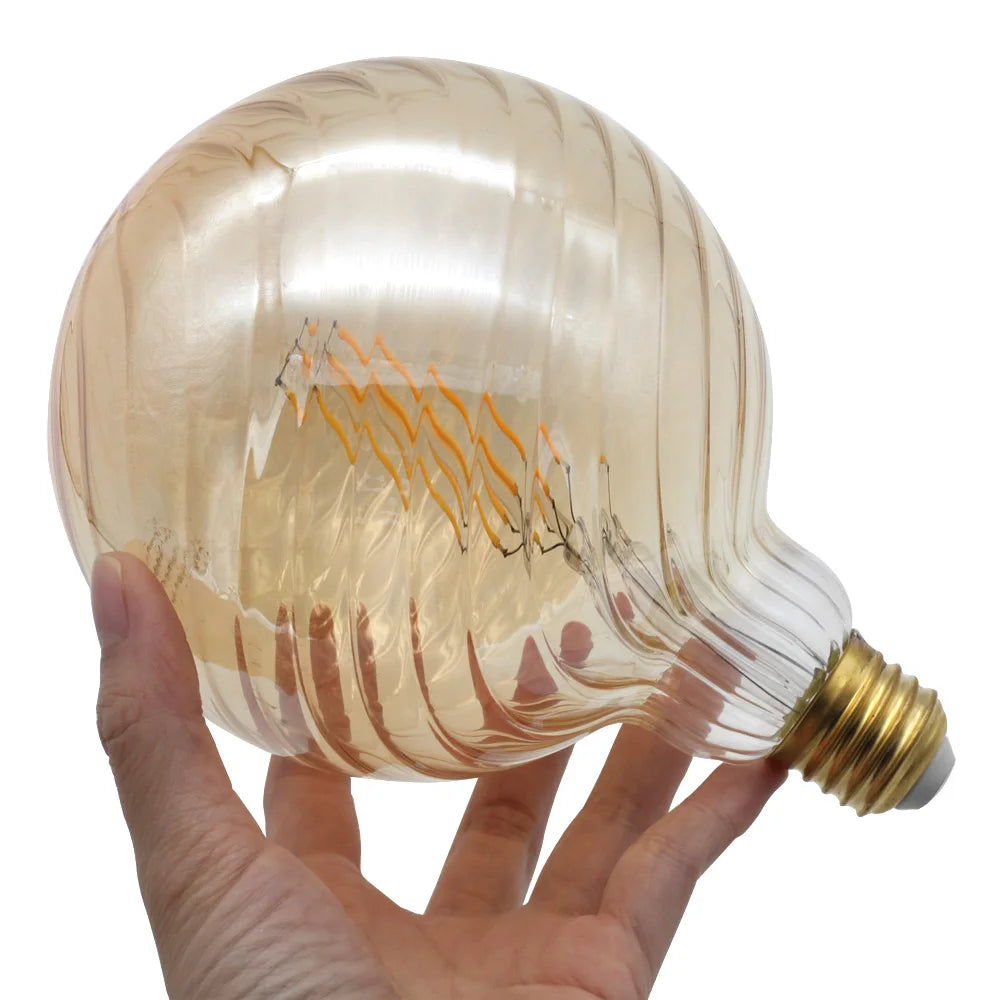 Swirl Gold LED Not Dimmable