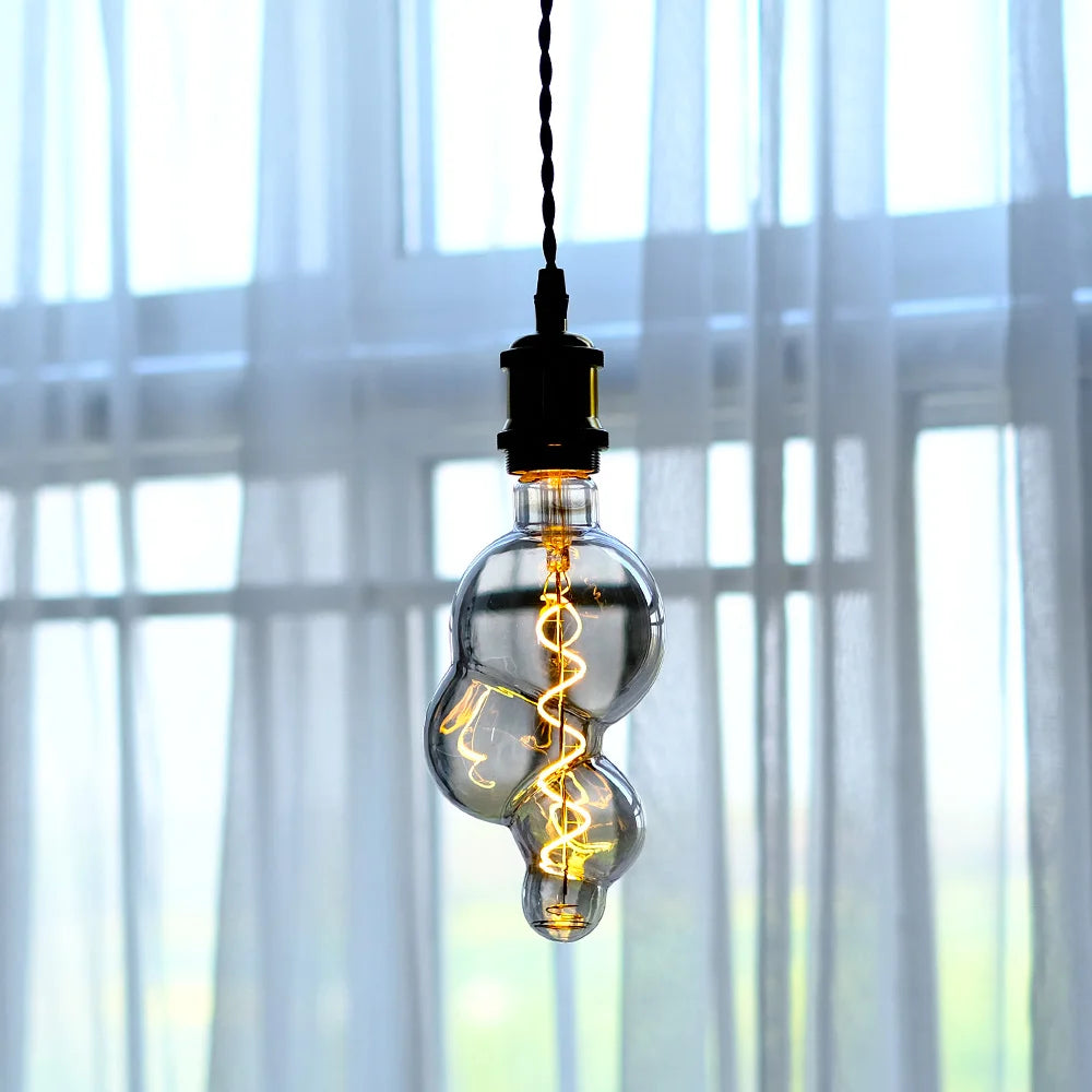 Bubble Dimmable 10V E26 Filament Decorative LED Light Bulb